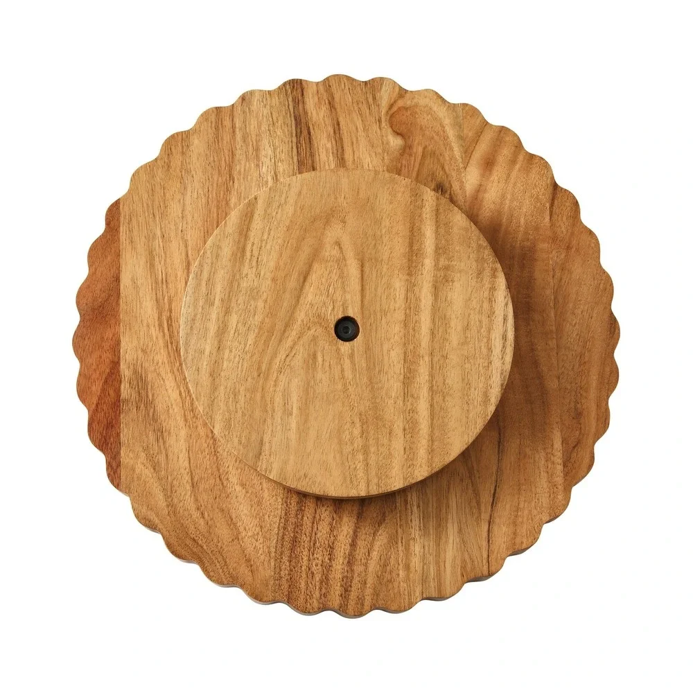 The Pioneer Woman Acacia Wood Lazy Susan, 12